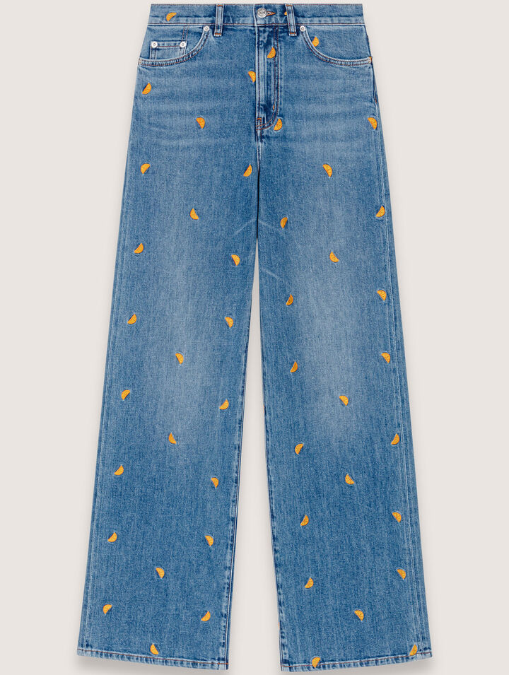 Jeans ricamati