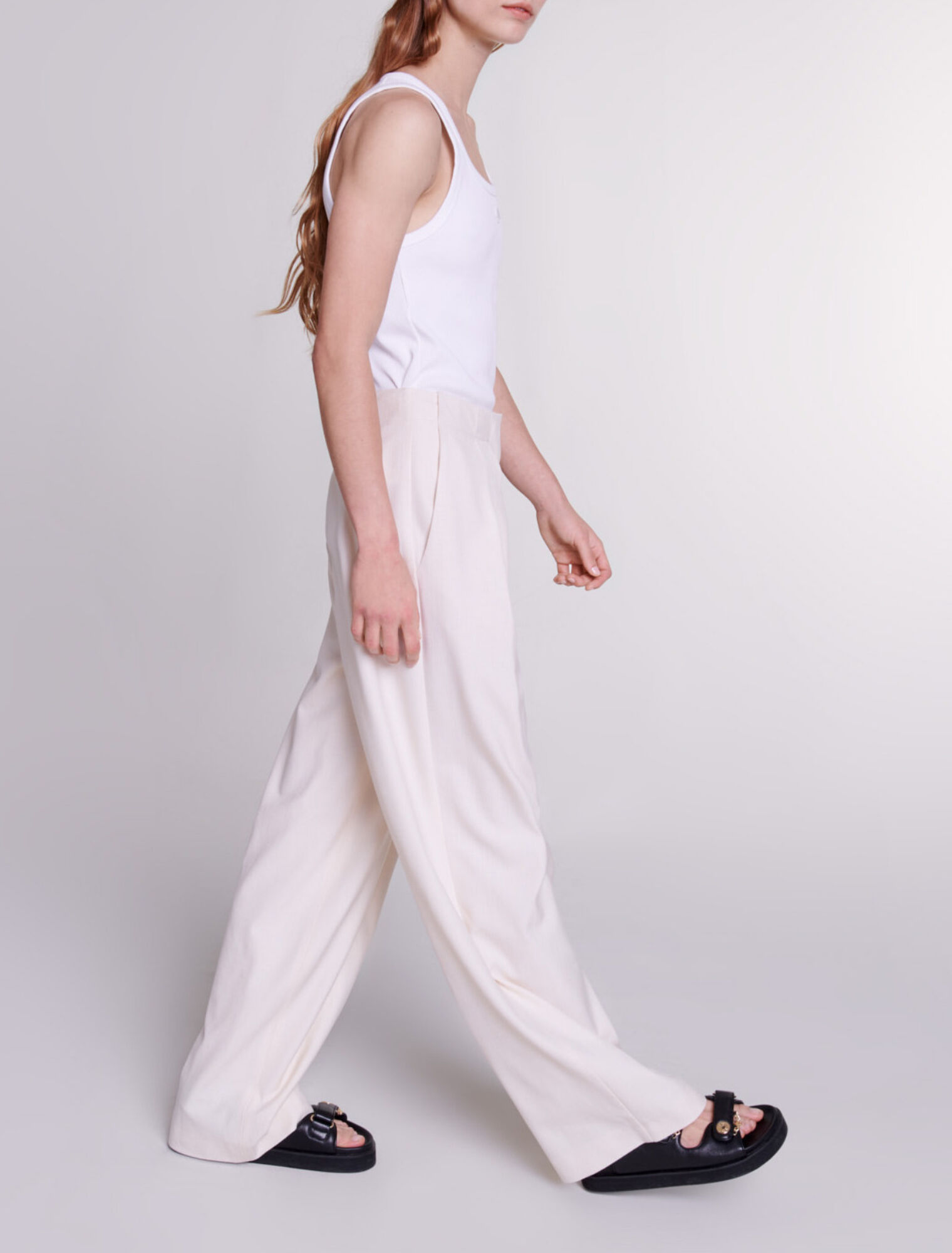 Pantaloni da tailleur larghi