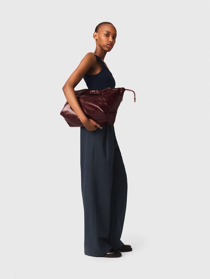 Borsa Miss M tote bag craquel&eacute;