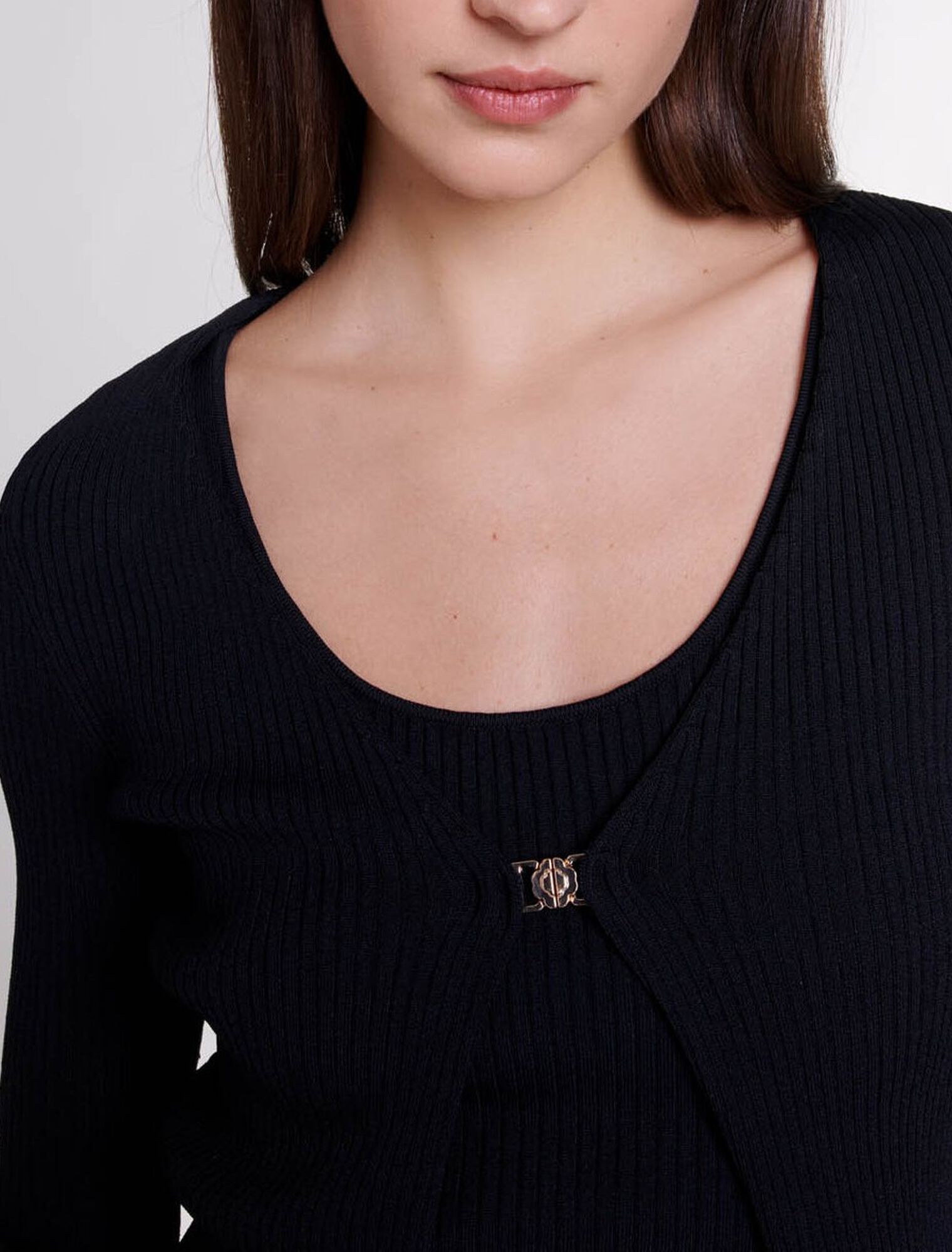 Twinset in maglia elasticizzata