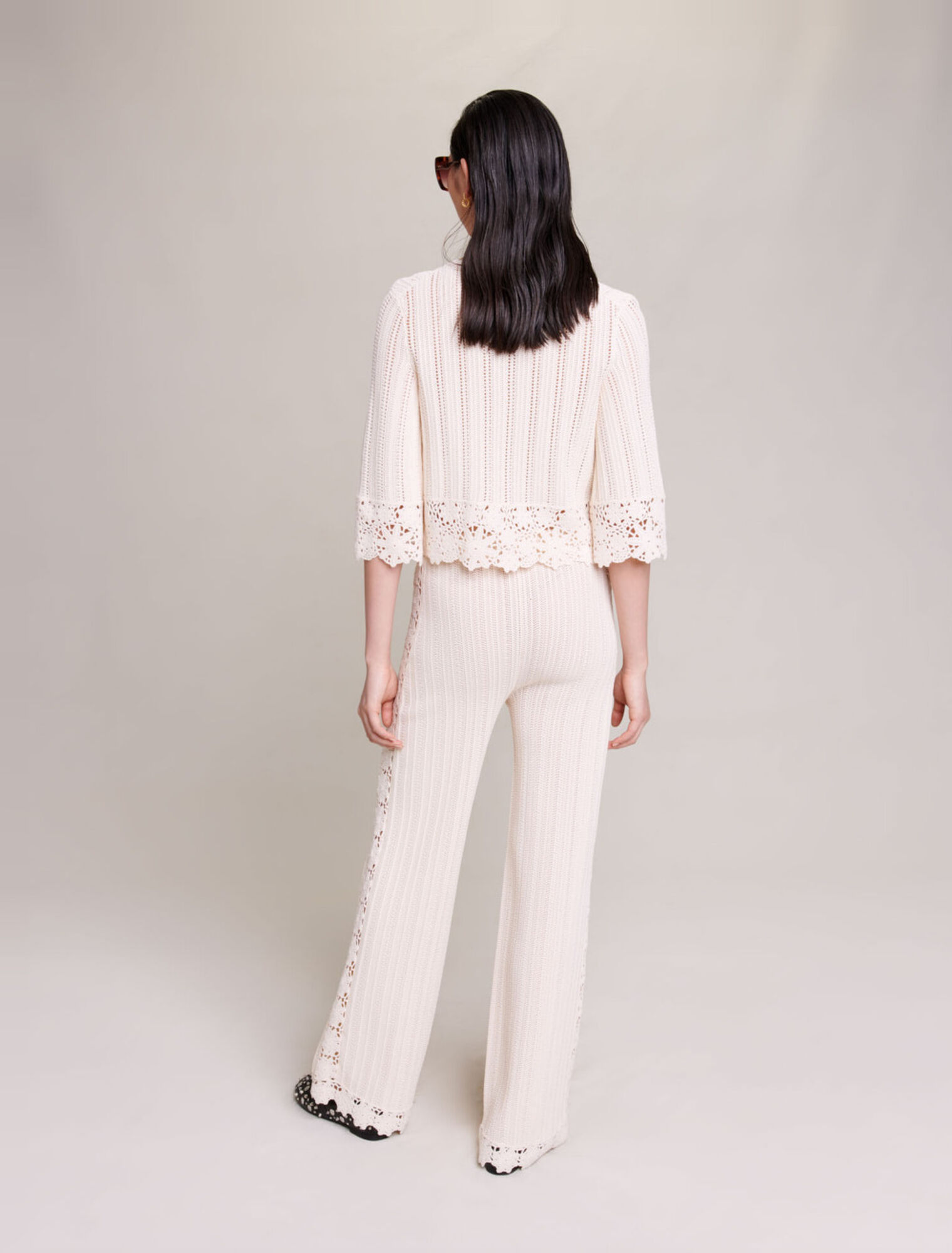 Pantaloni in maglia