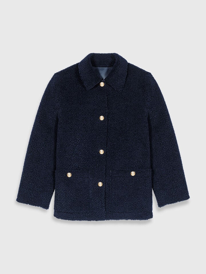 Eco shearling reversibile