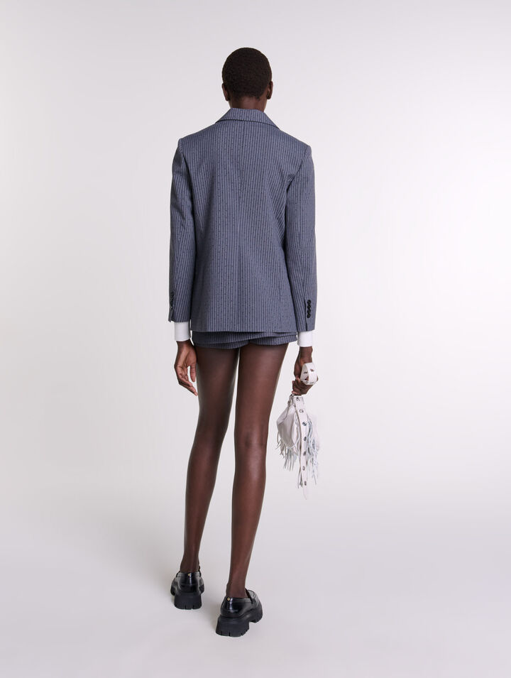 Giacca da tailleur glitterata