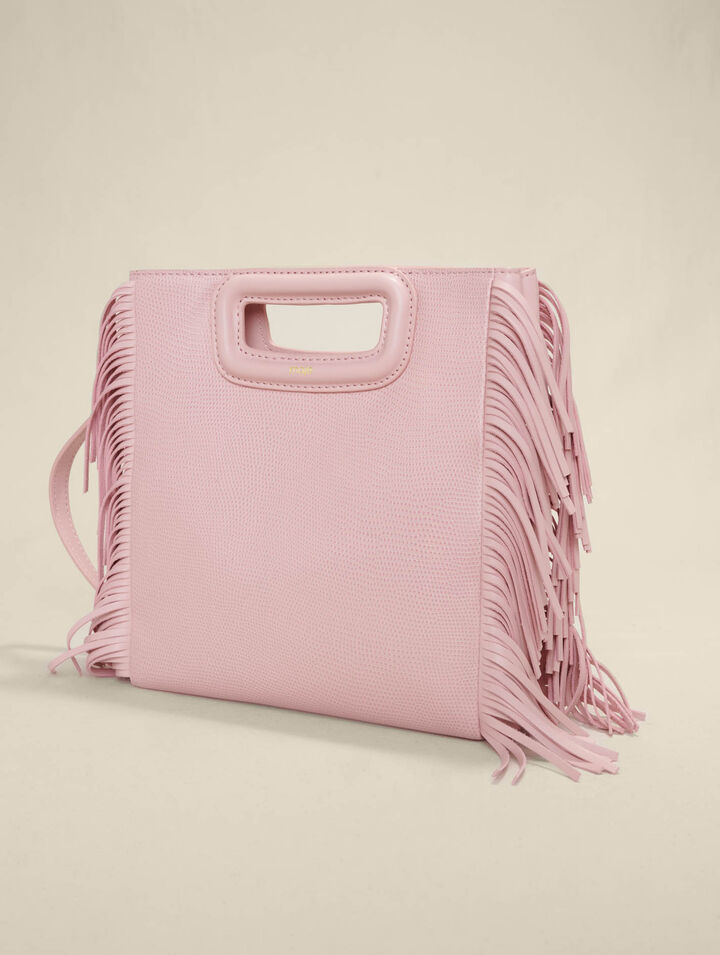 Borsa M in pelle lucertola