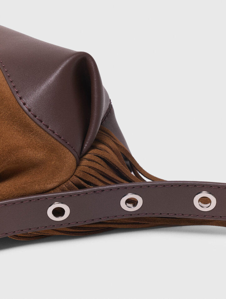 Borsa Miss M mini in pelle & camoscio