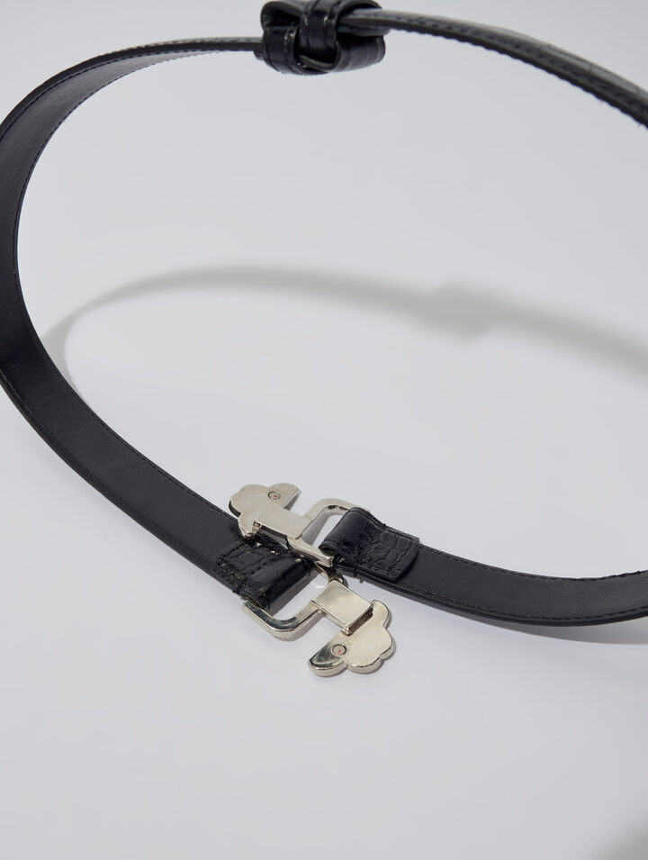Cintura con fibbia Clover