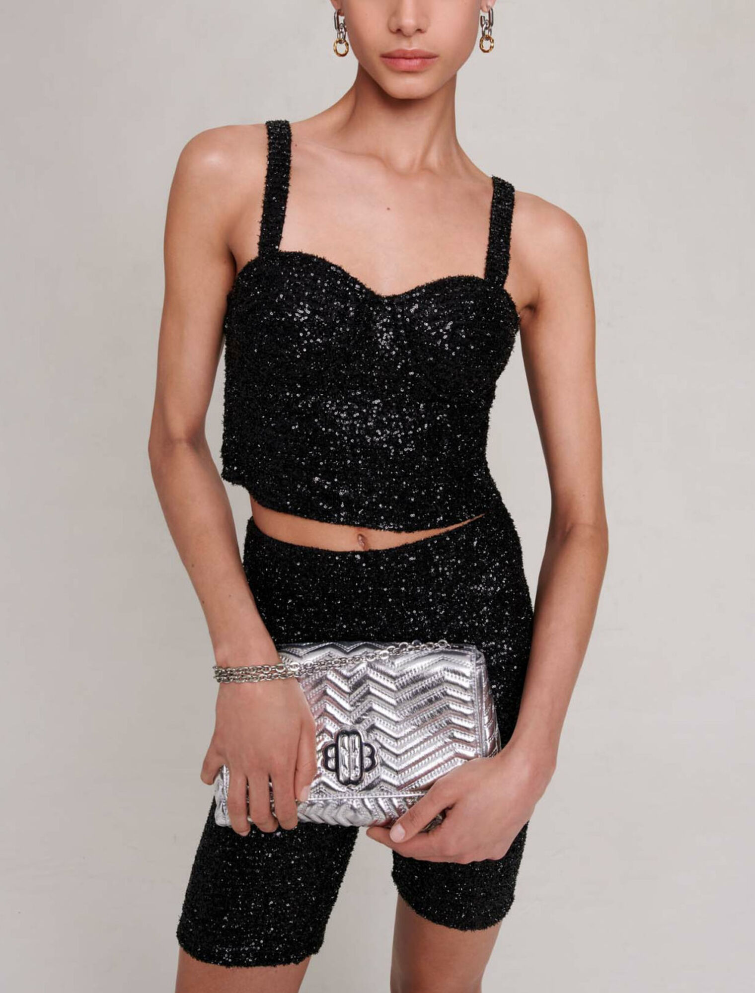 Fodera con paillettes