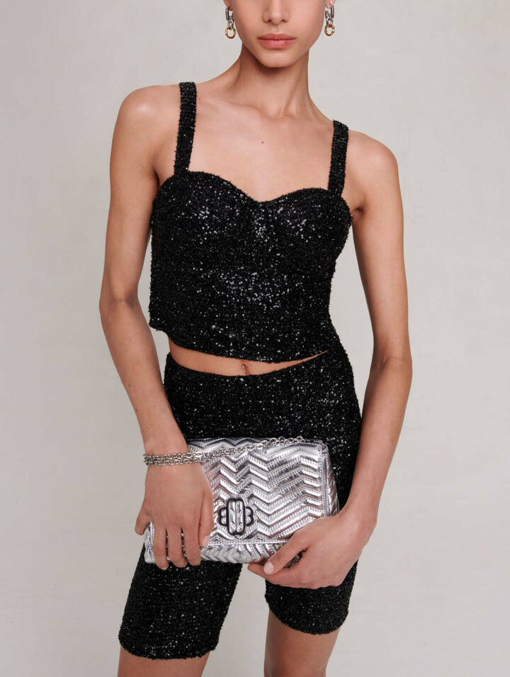 Fodera con paillettes