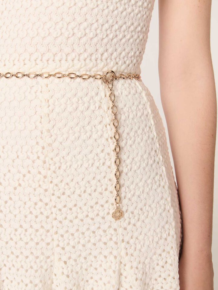 Abito lungo crochet