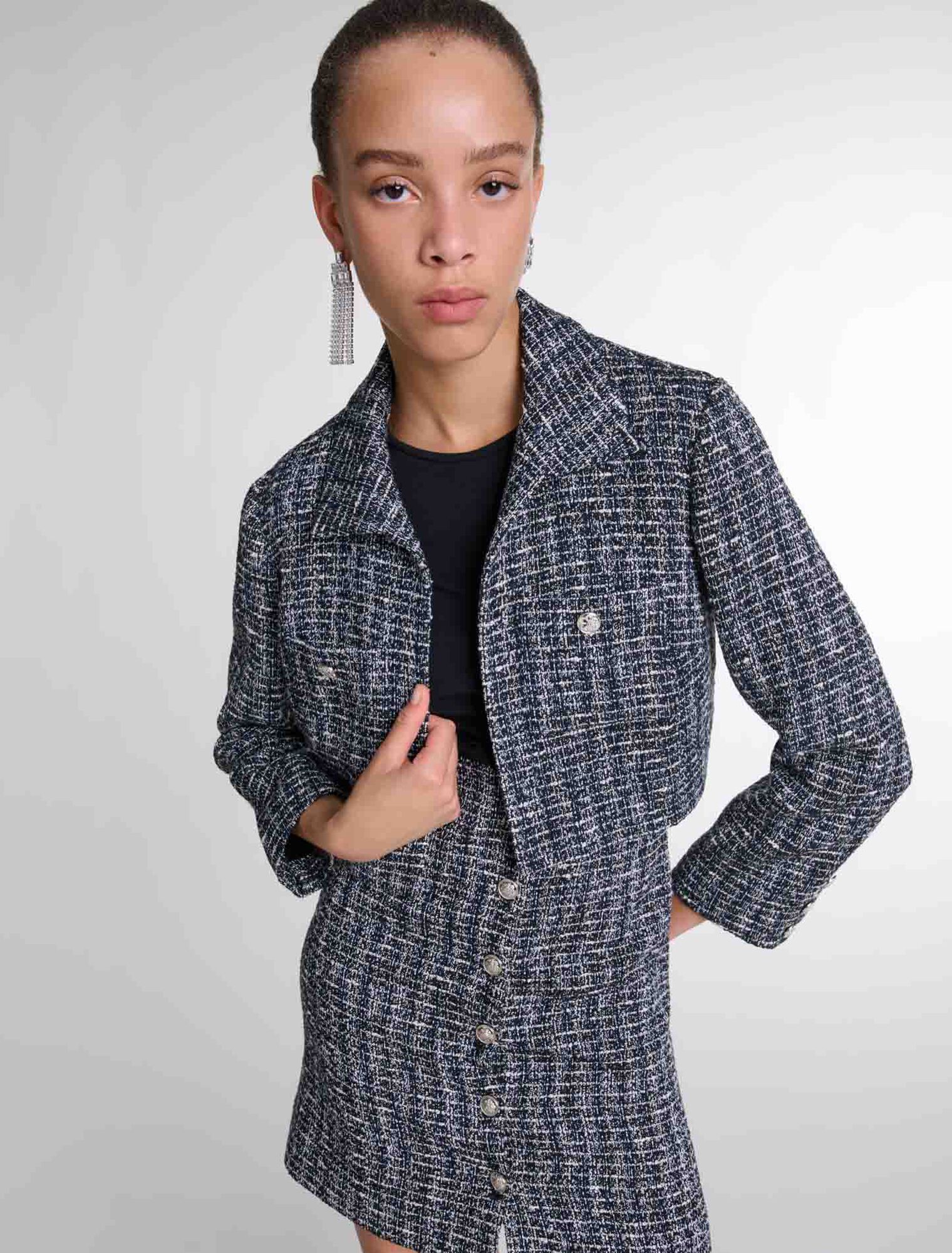 Abito 2 in 1 in tweed