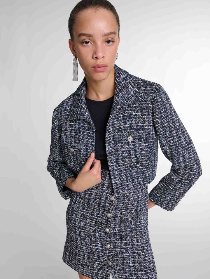 Abito 2 in 1 in tweed