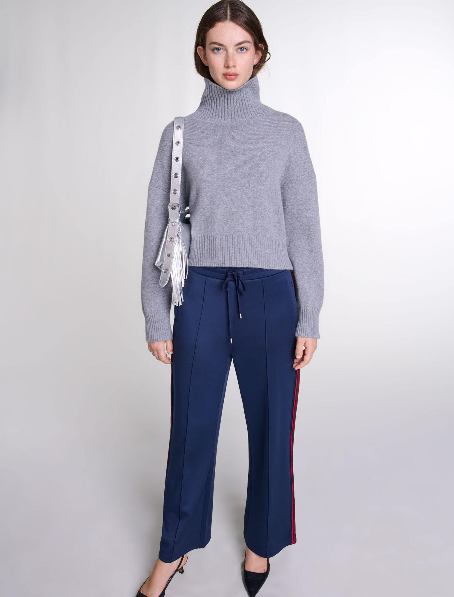 Pantaloni con bande