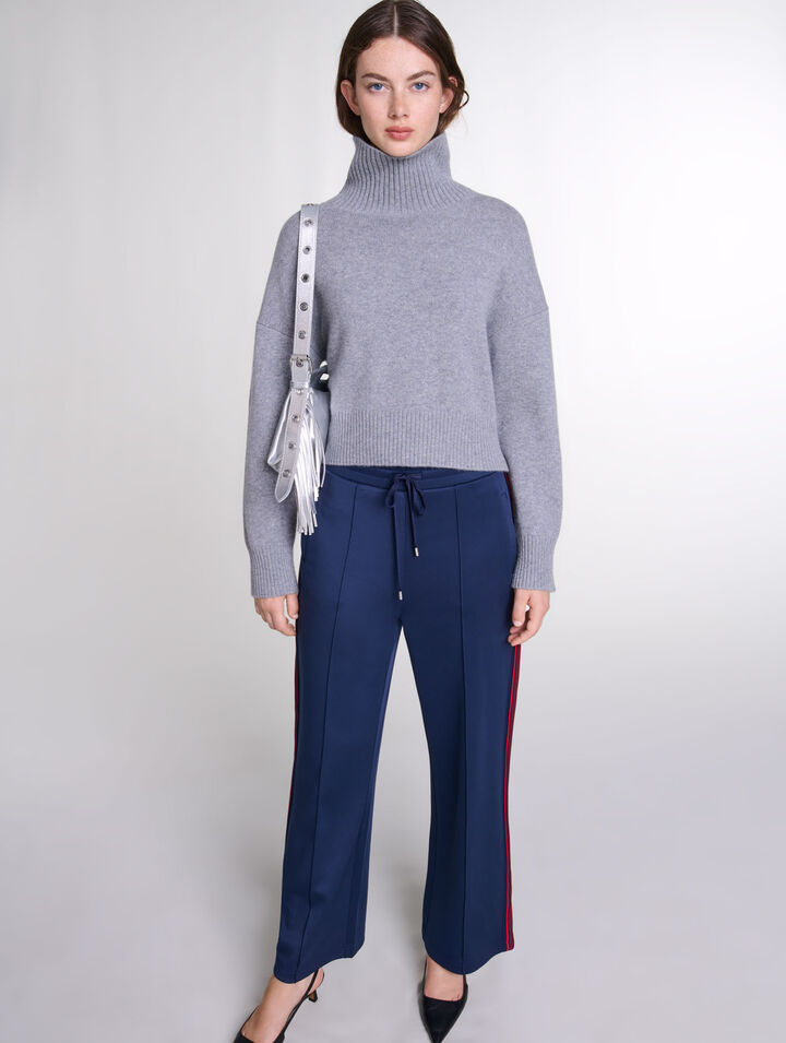 Pantaloni con bande