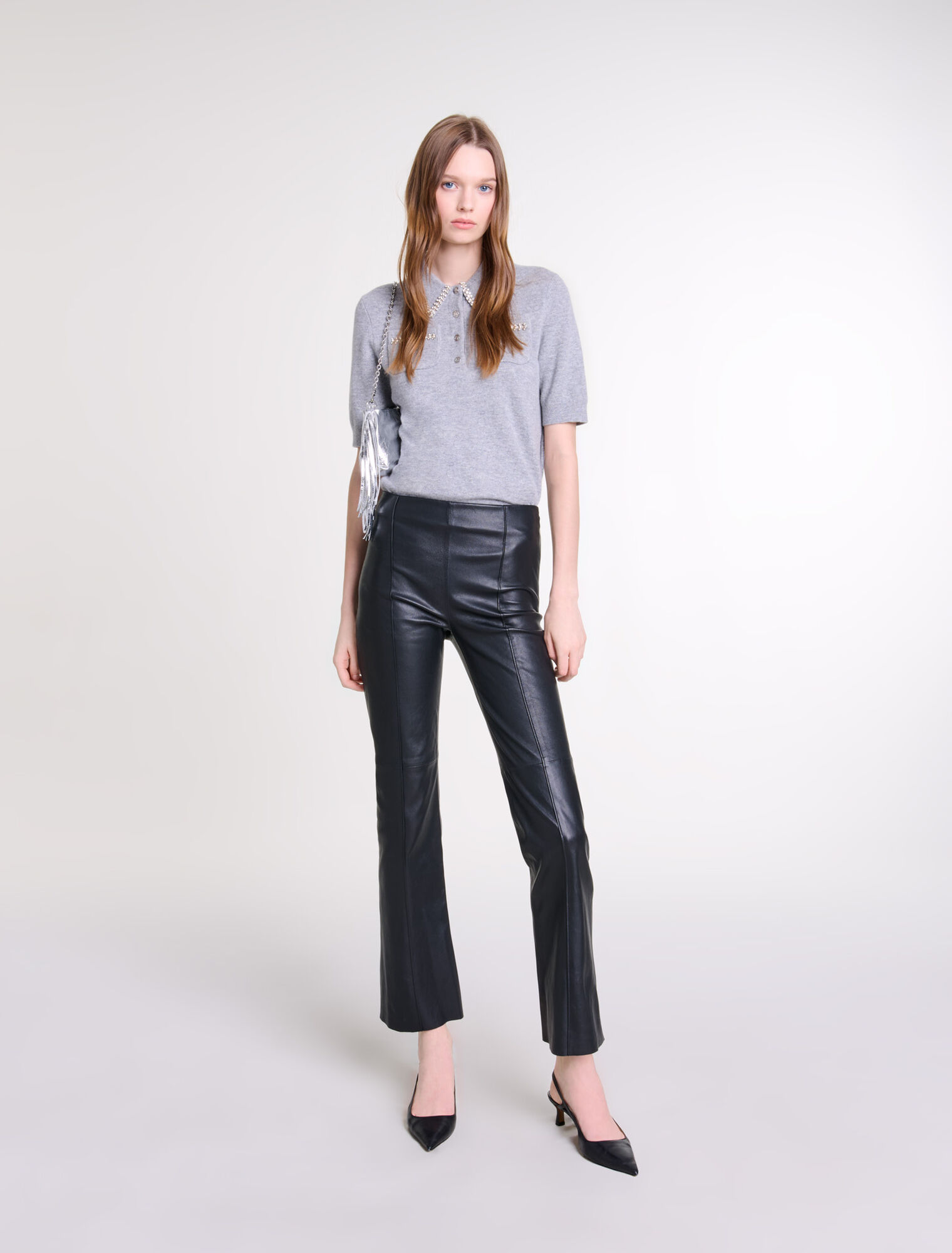 Pantaloni in pelle