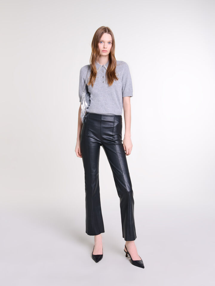 Pantaloni in pelle