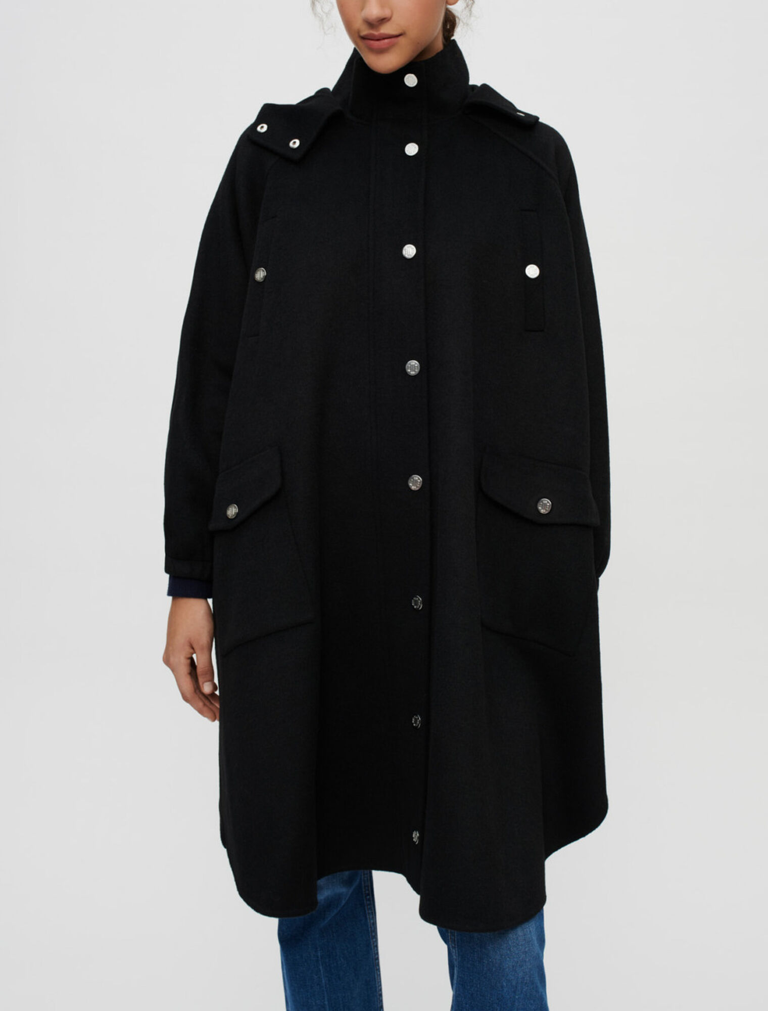 Cappotto double face oversize