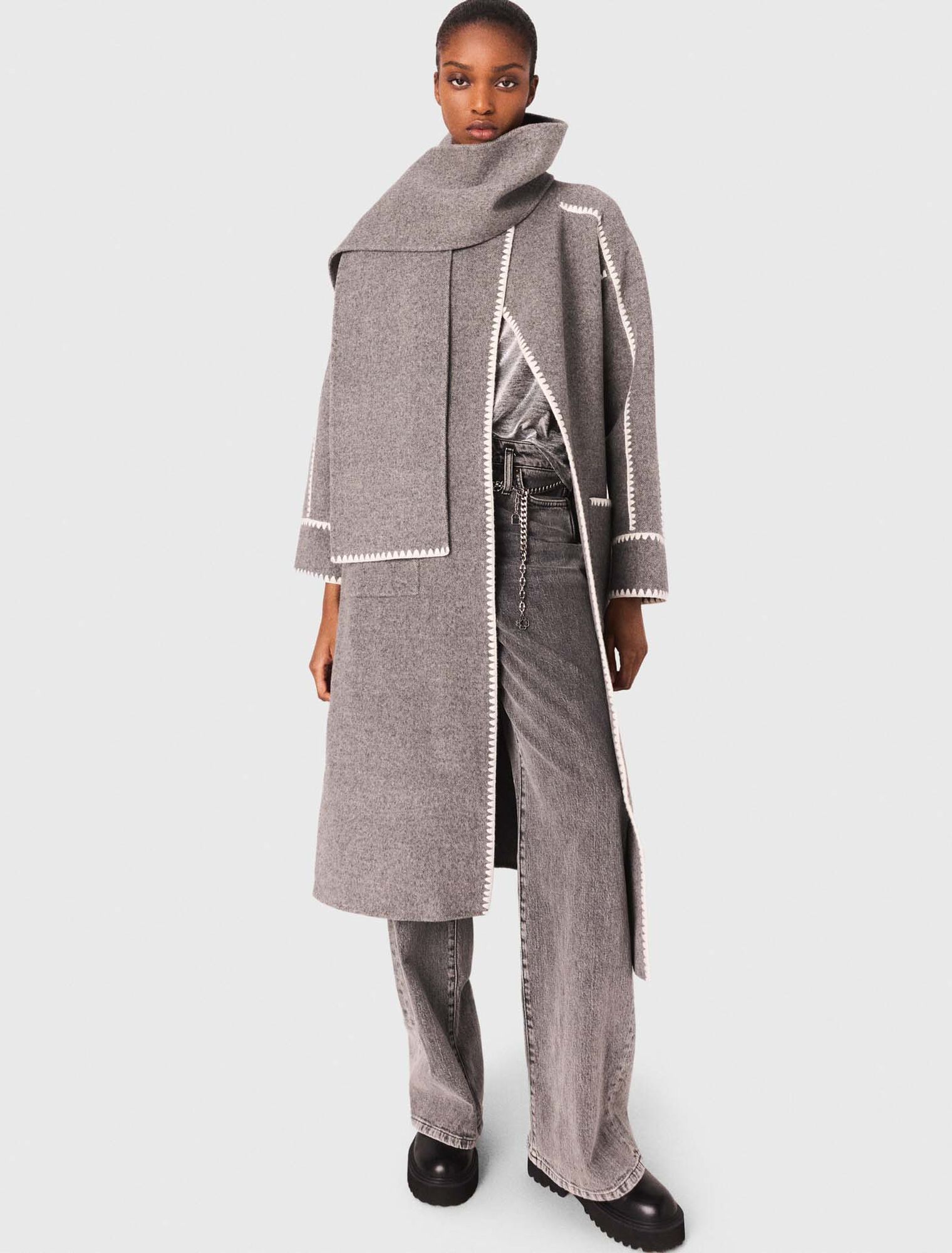 Cappotto lungo double face