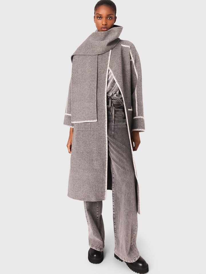 Cappotto lungo double face