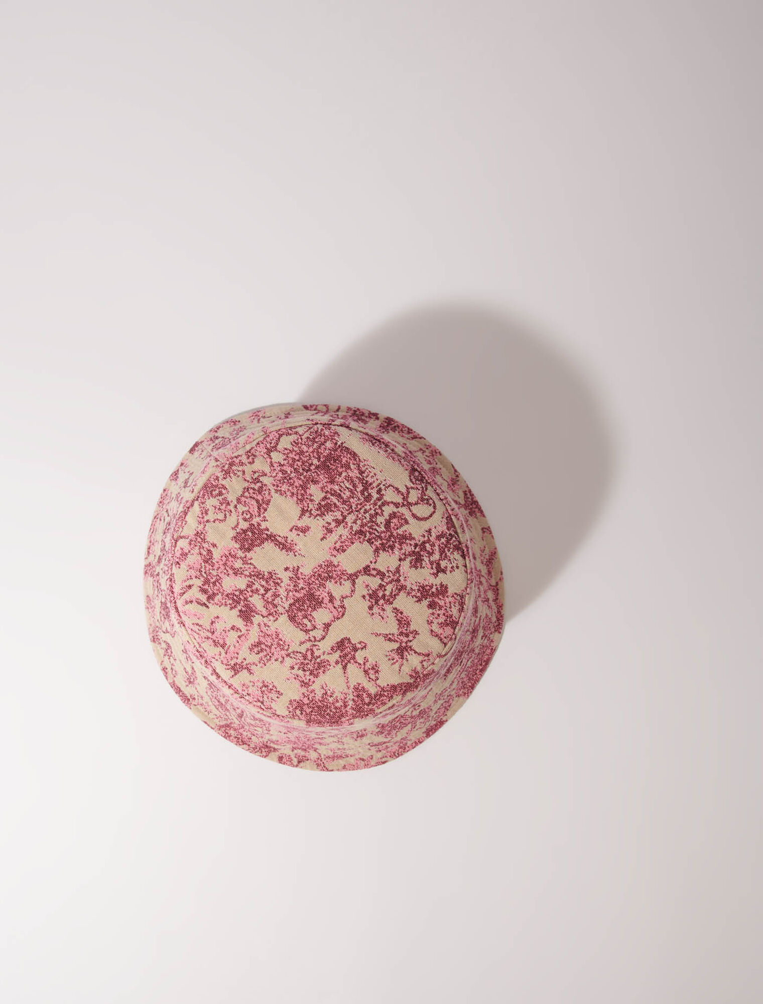 Cappello bucket in cotone stampato