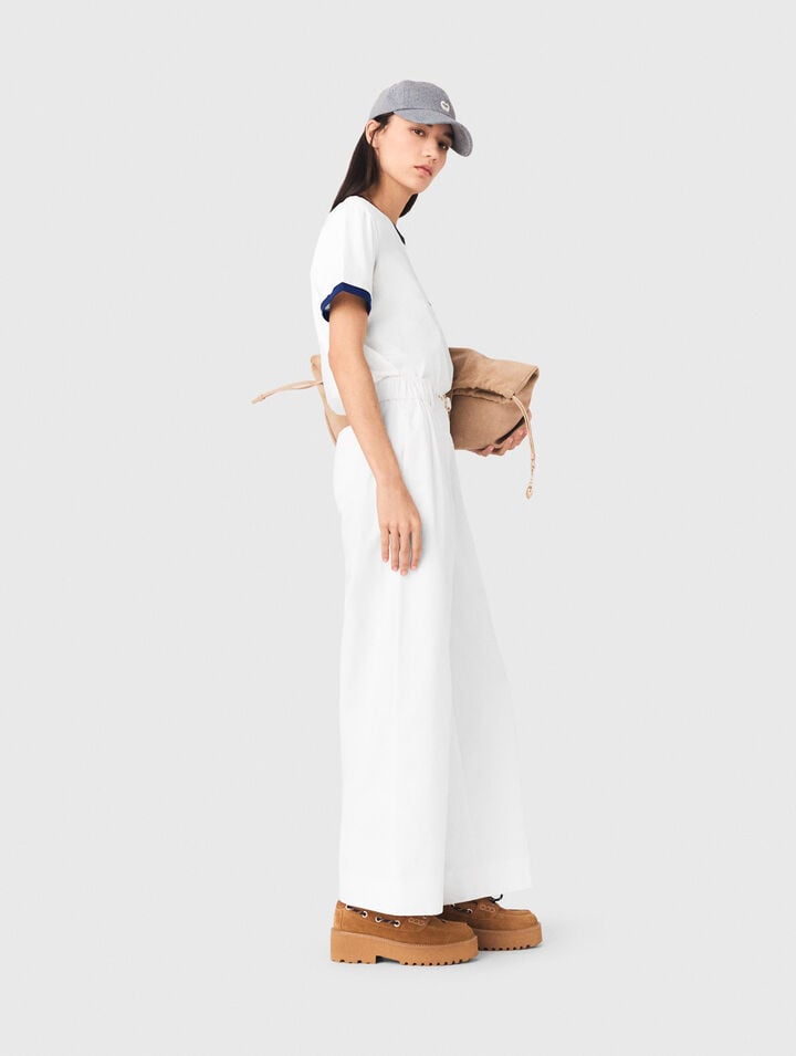 T-shirt effetto sovrapposto