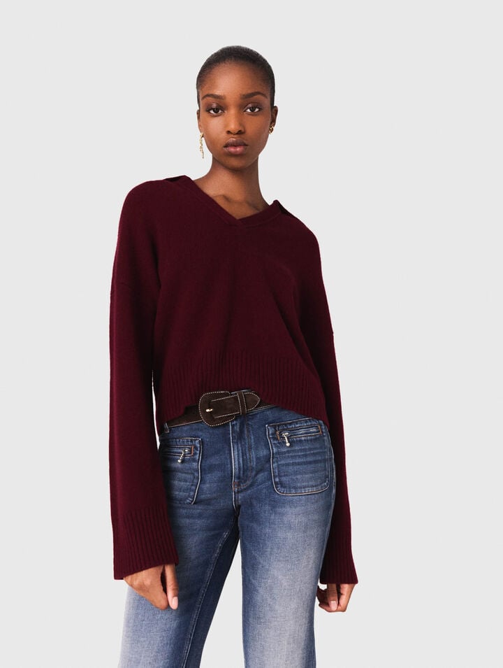 Maglione in misto lana