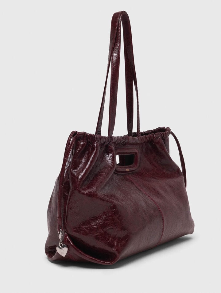 Borsa Miss M tote bag craquelé