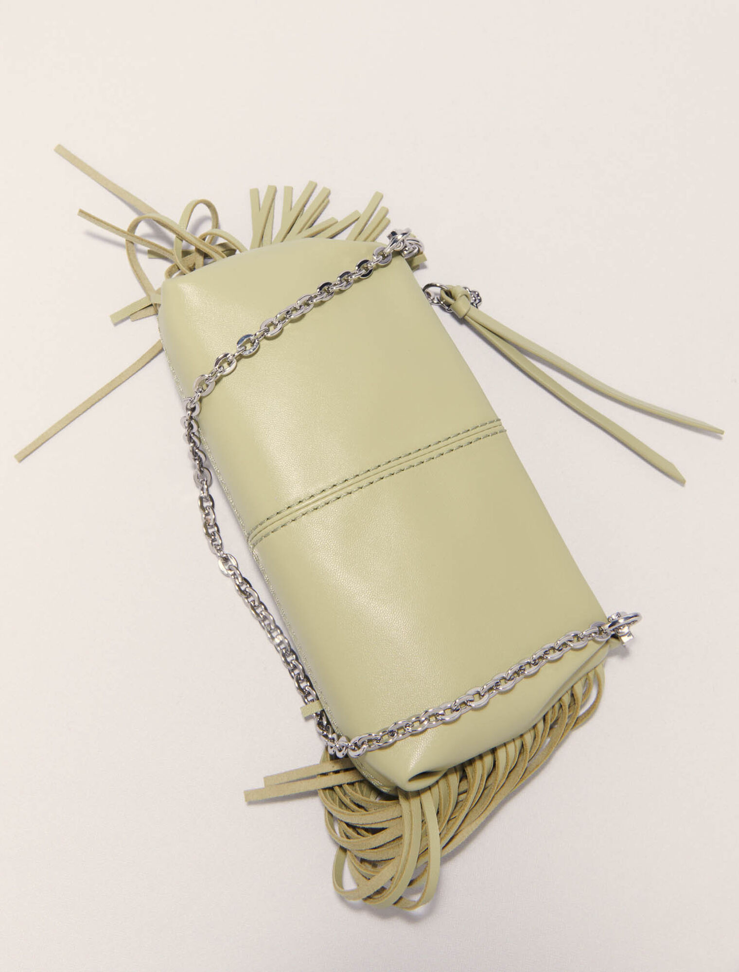 Pochette Miss M pouch pelle liscia