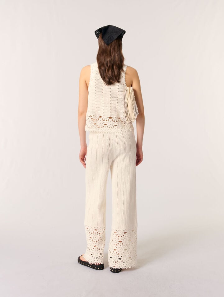 Canottiera in crochet