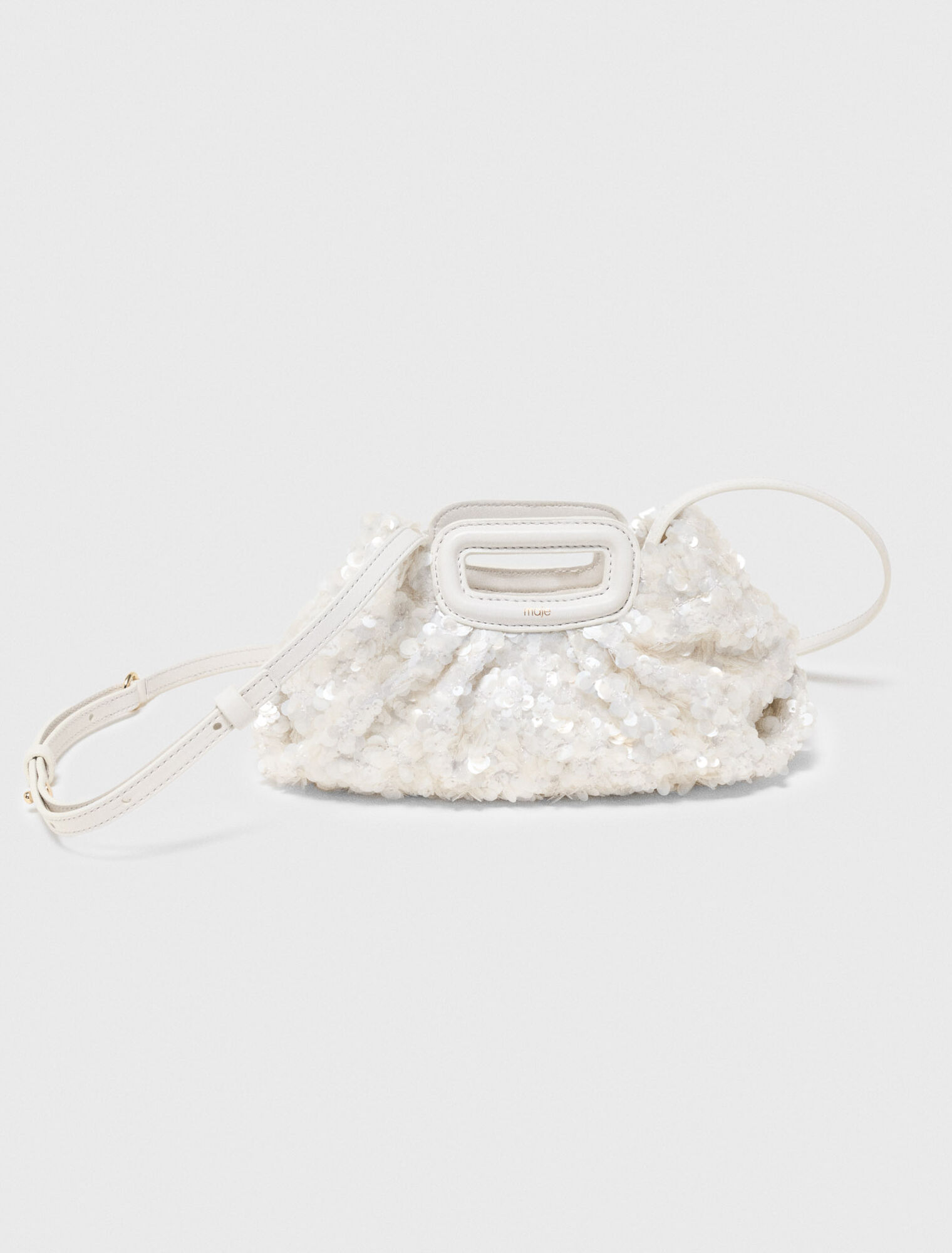 Milpli mini Clutch in paillettes