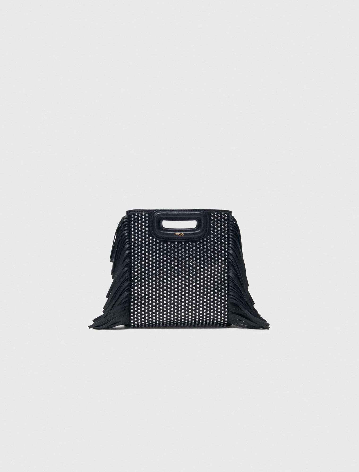 Borsa M mini con strass