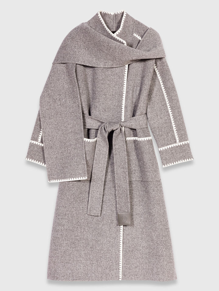 Cappotto lungo double face
