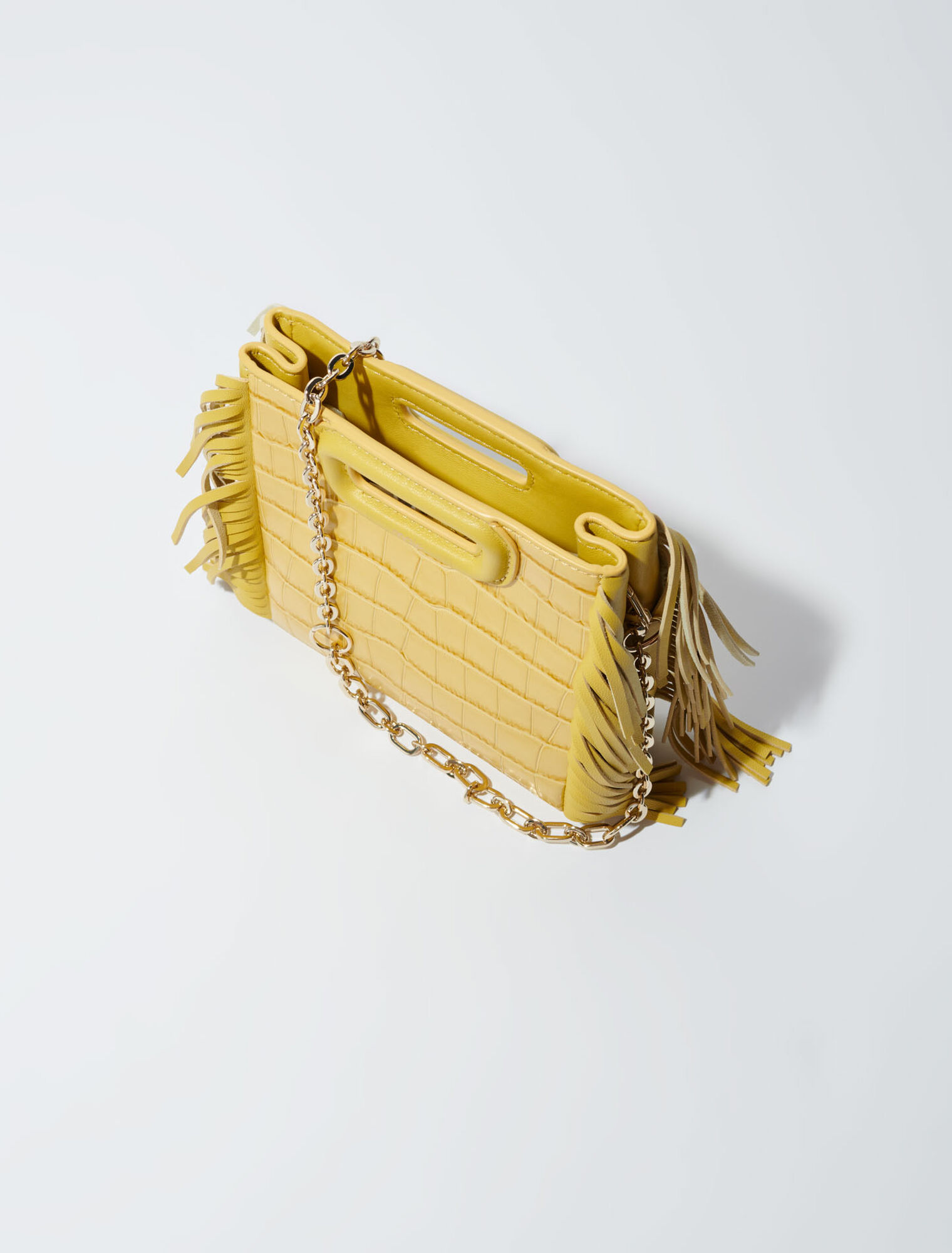 Borsa M Mini in pelle di coccodrillo