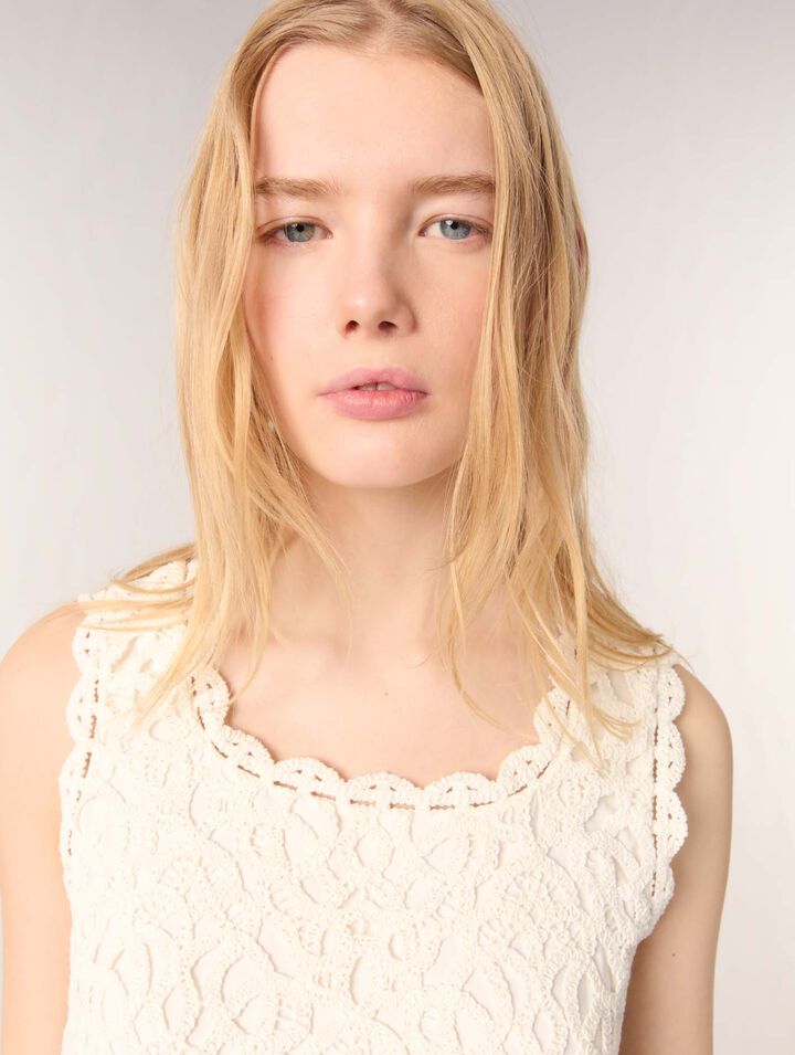 Top in crochet