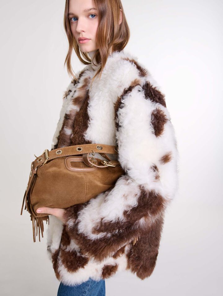 Shearling reversibile