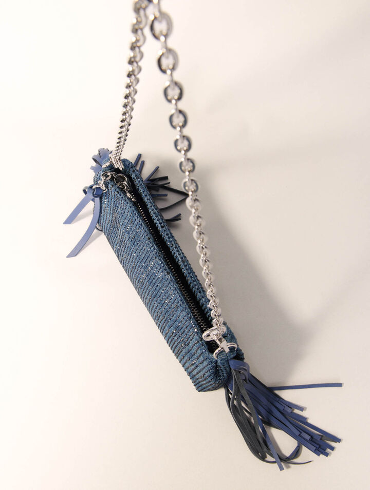 Pochette Miss M Pouch in denim