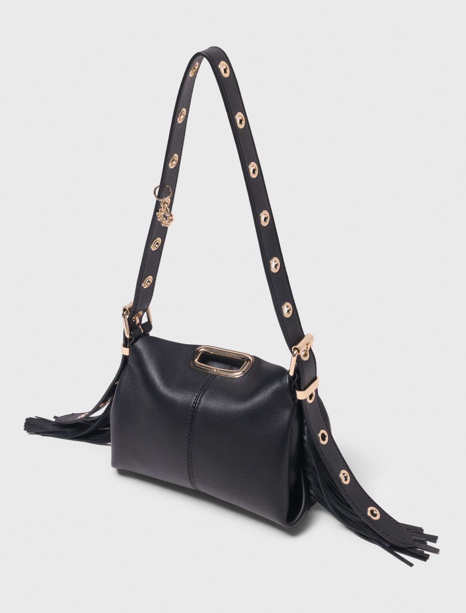 Borsa Miss M mini manico dorato