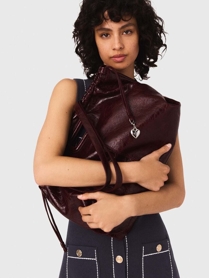 Borsa Miss M tote bag craquelé