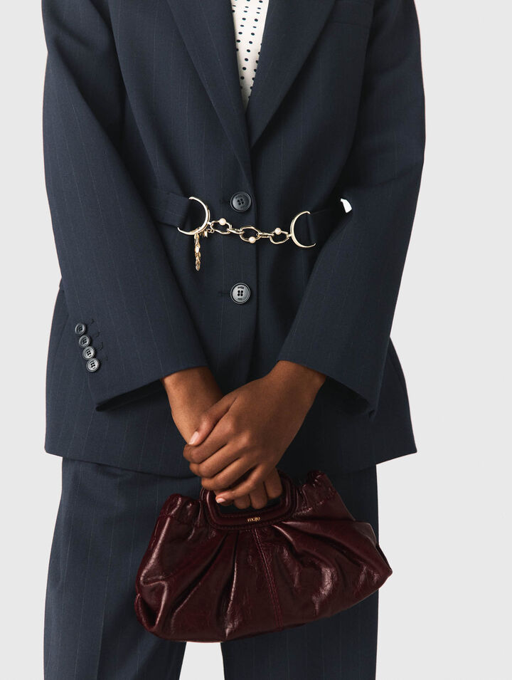 Giacca da tailleur a righe