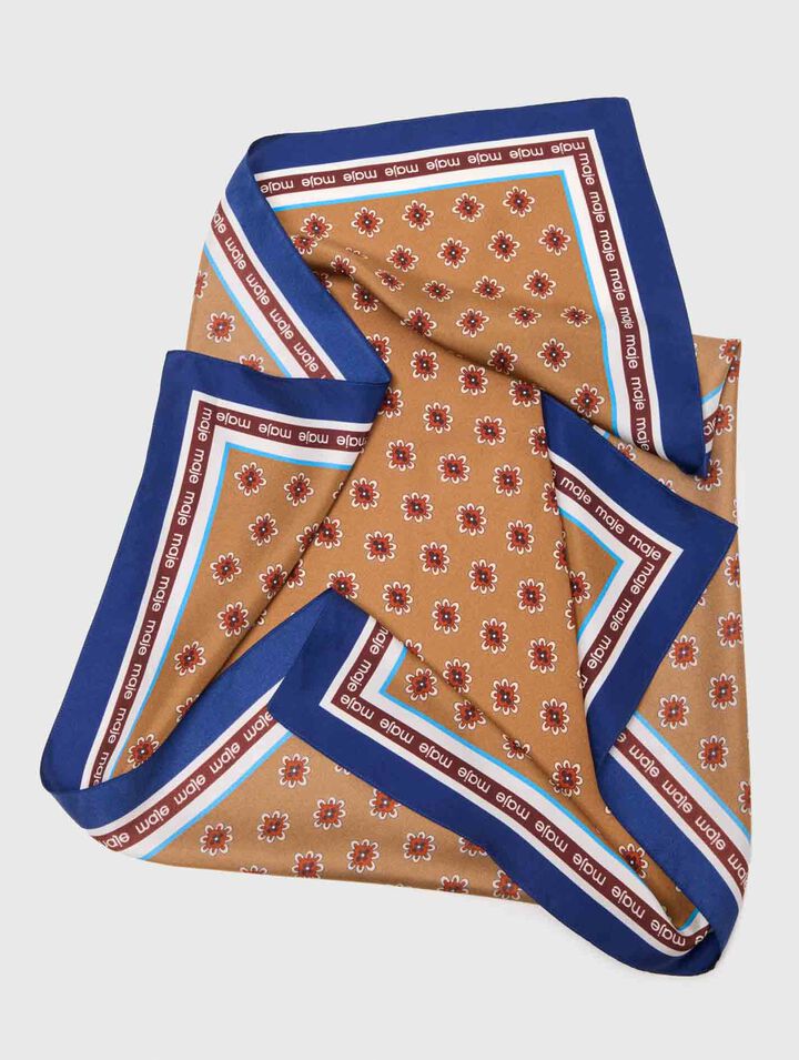 Bandana con stampa floreale