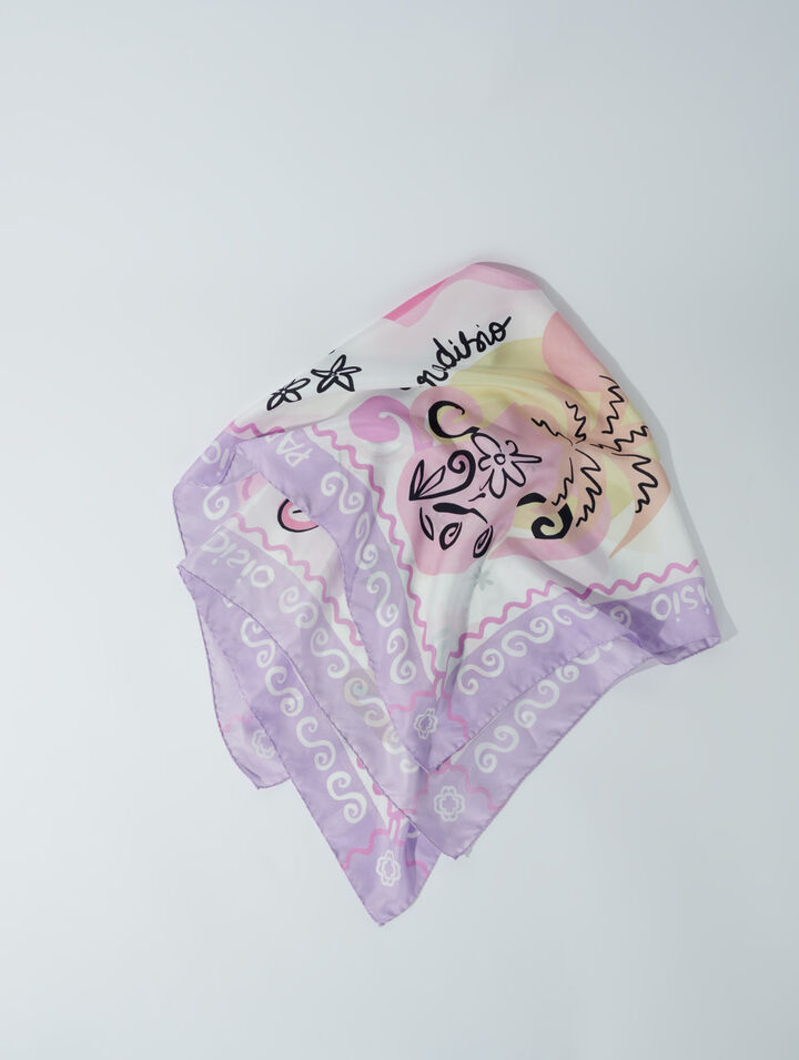 Foulard in seta Paradisio