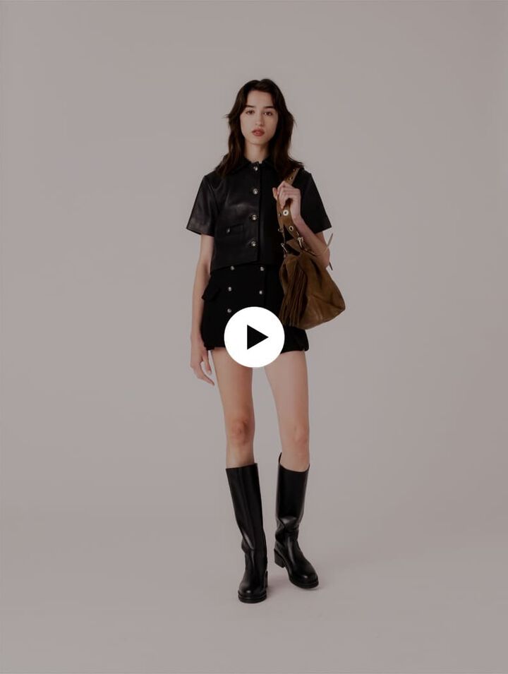 Minigonna tailleur