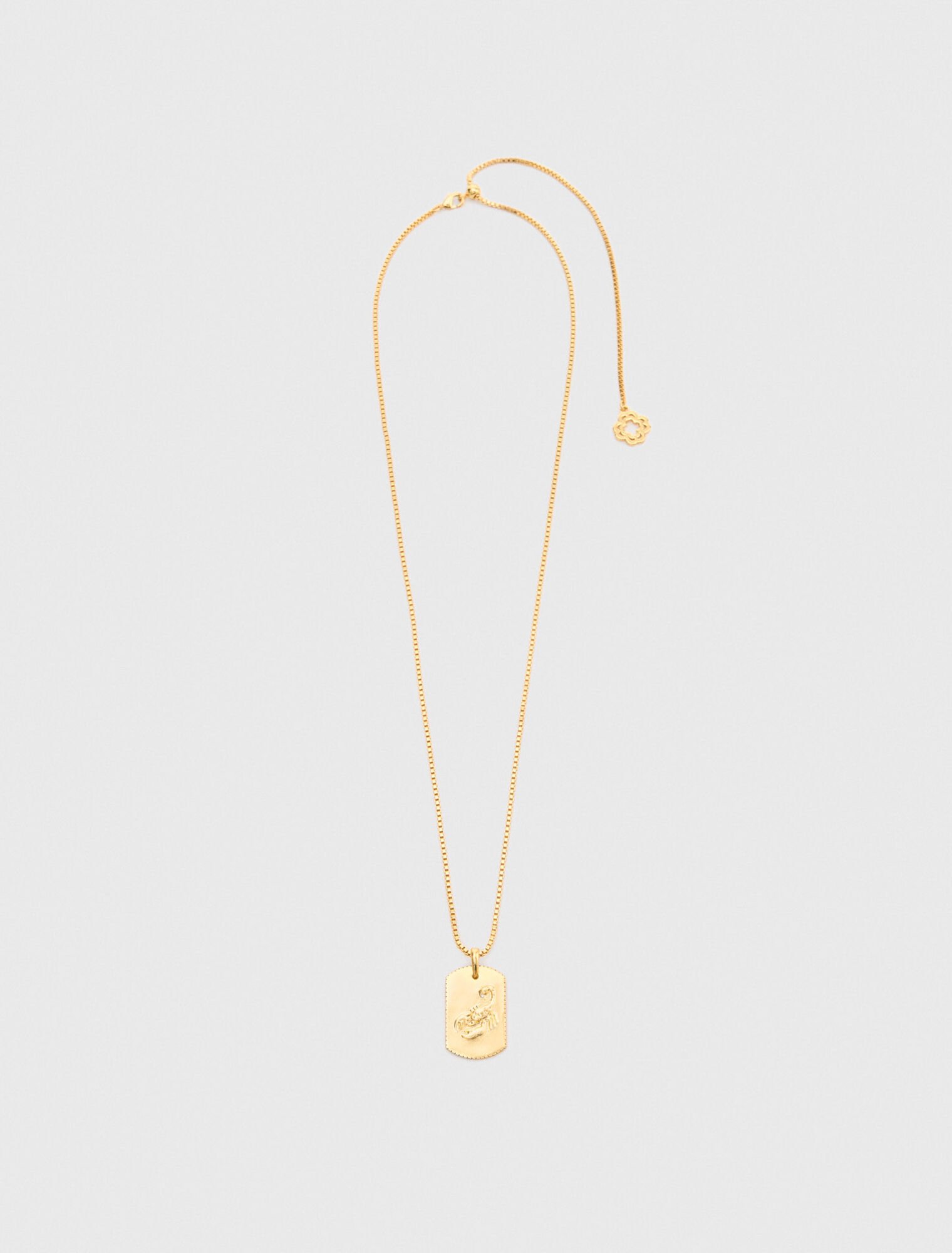 Collana con segno zodiacale