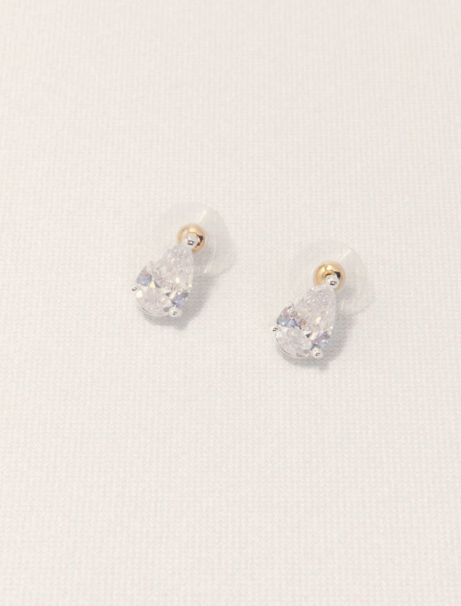 Orecchini piccoli con strass