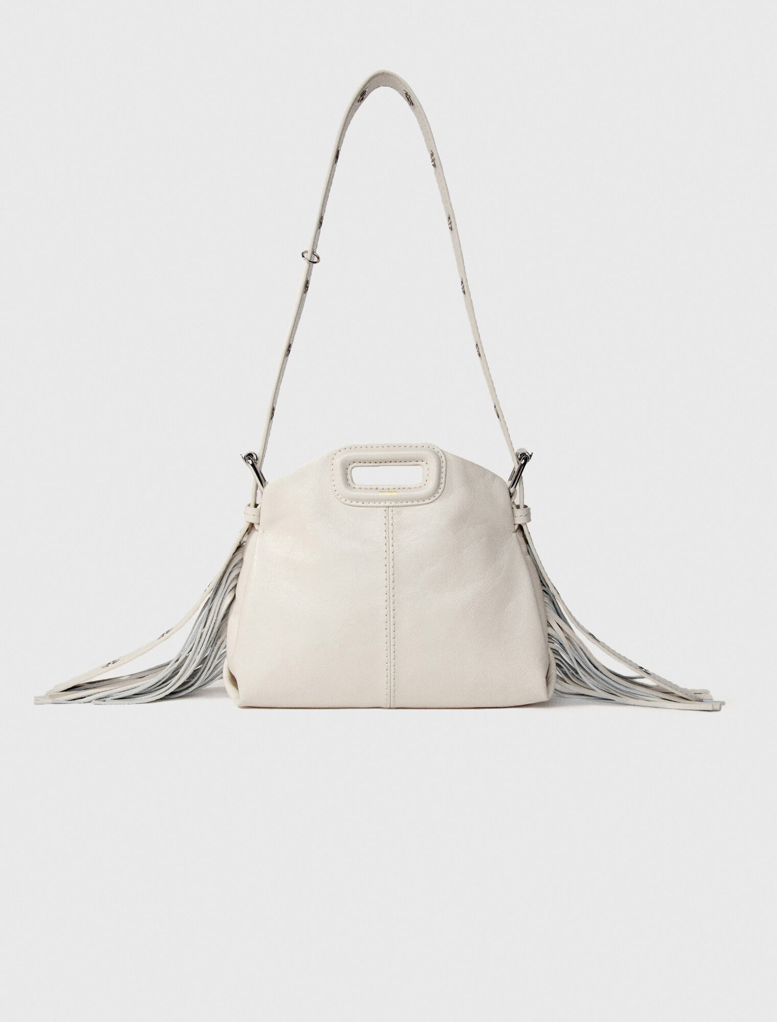 Mini-bag Miss M in pelle craquelé