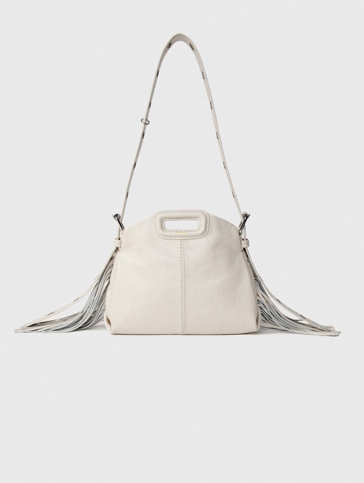 Mini-bag Miss M in pelle craquelé