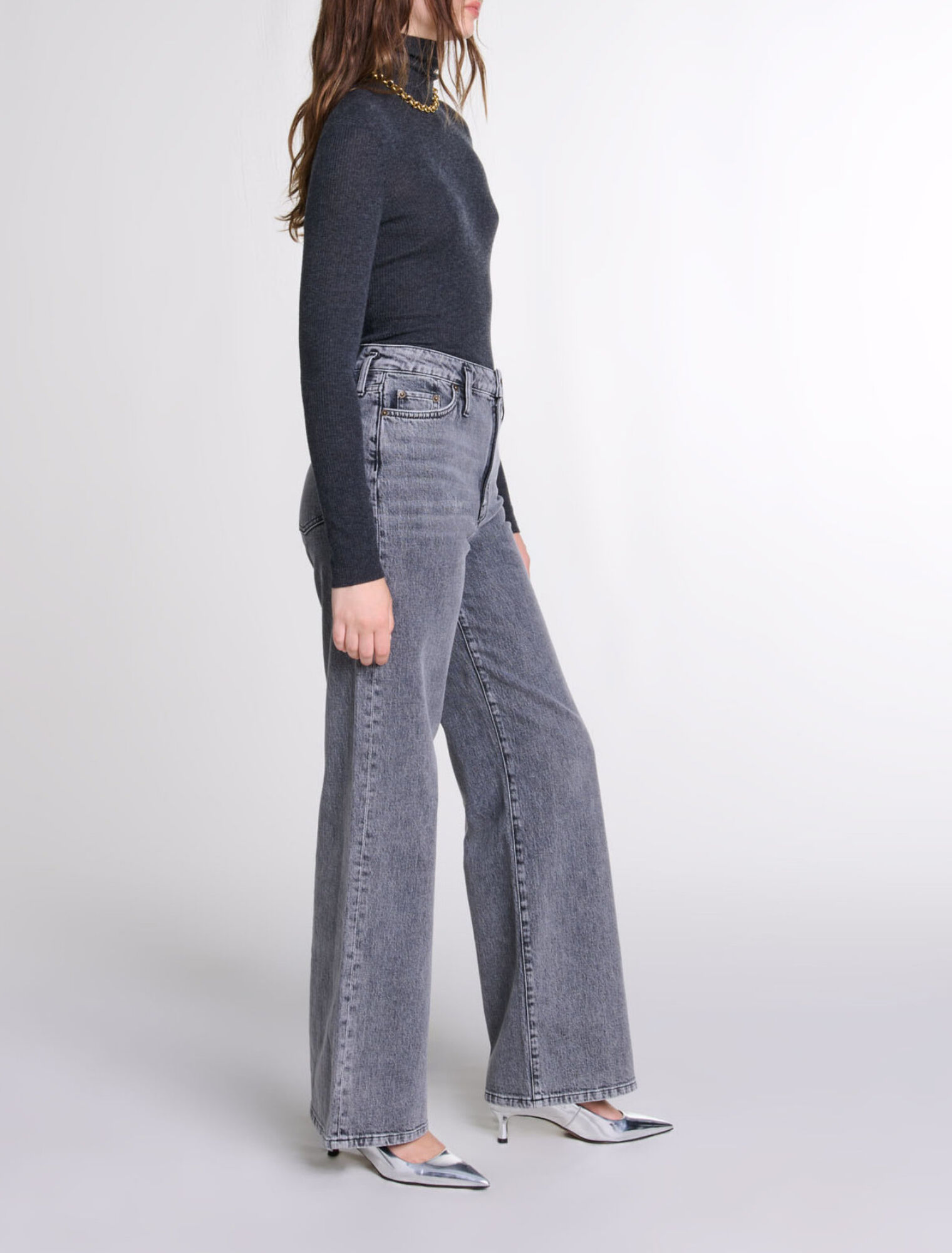 Maglione in lana e seta