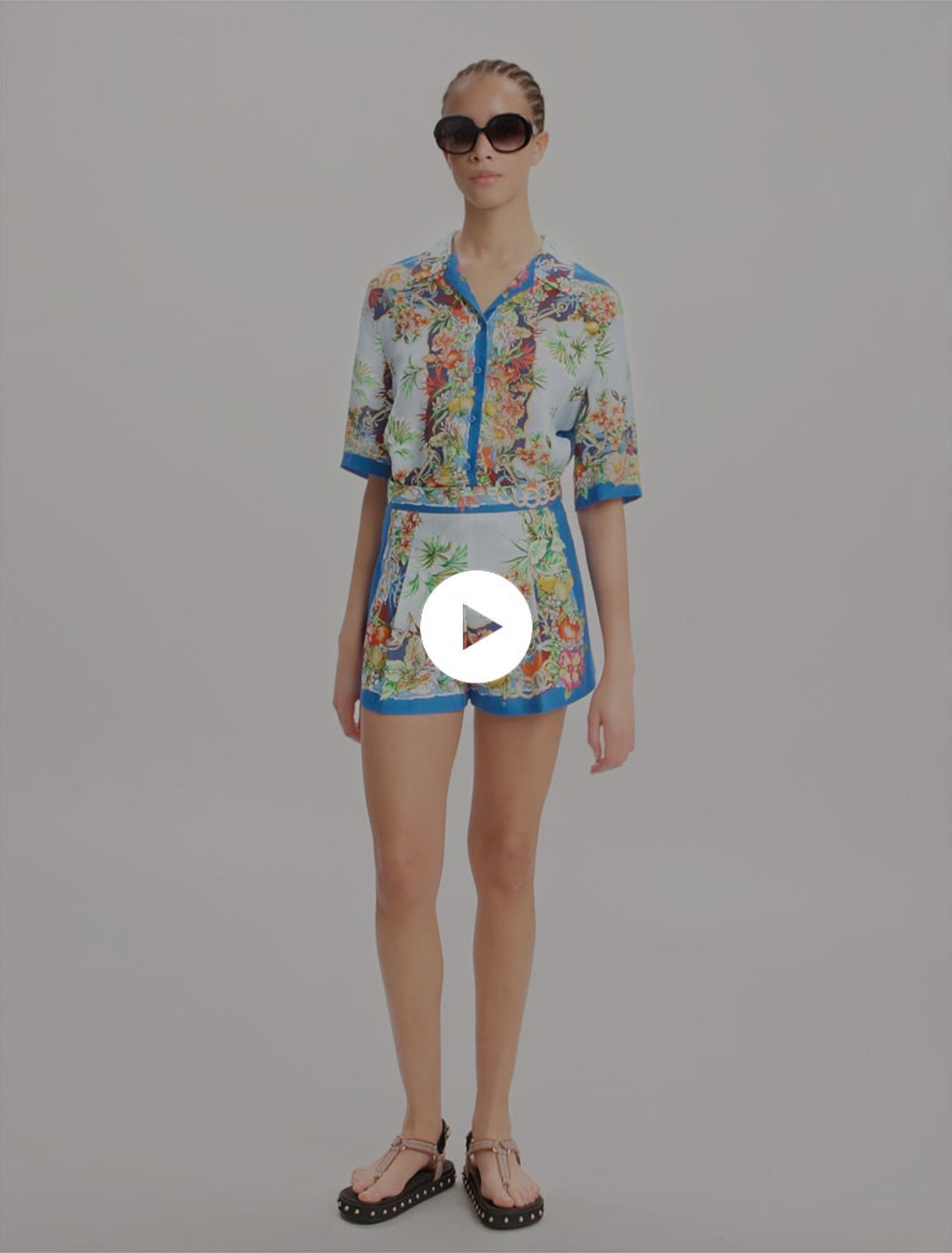 Shorts con stampa