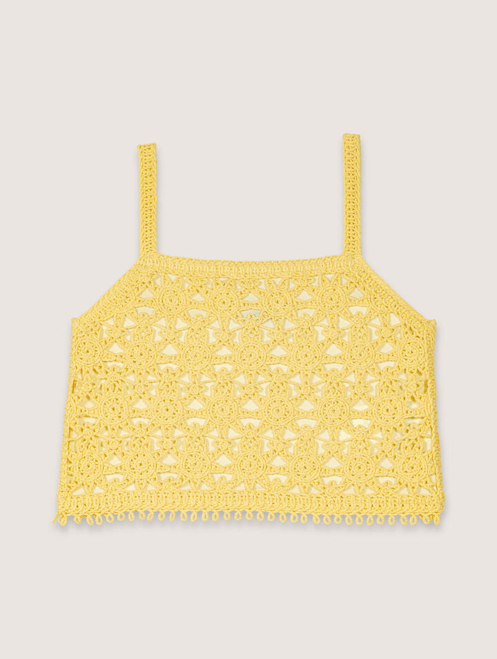 Top in crochet