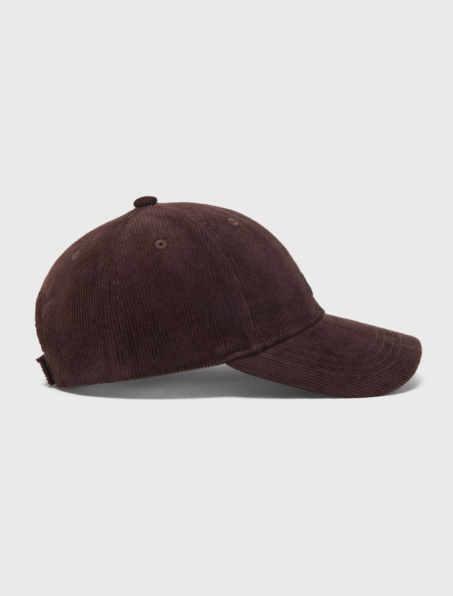 Cappello in velluto a coste