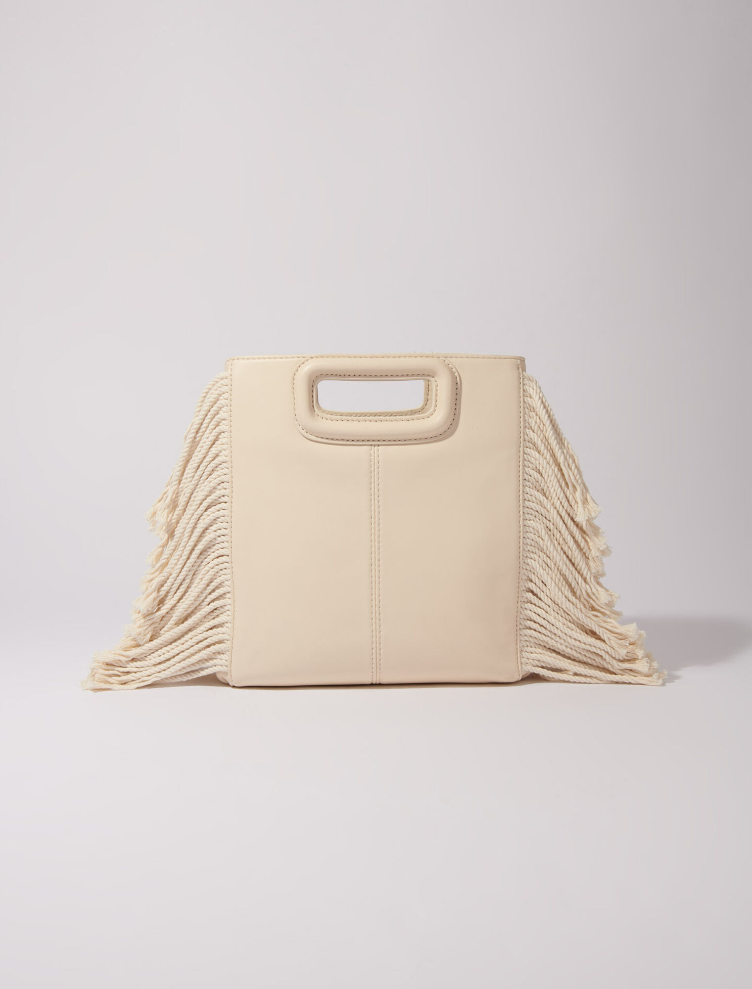 Borsa M ricamata con effetto pizzo